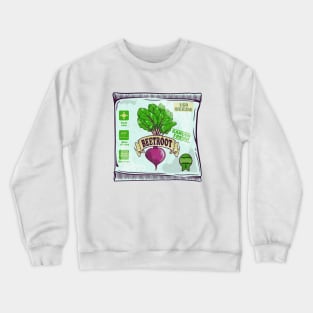 Beetroot seeds beet farm Crewneck Sweatshirt